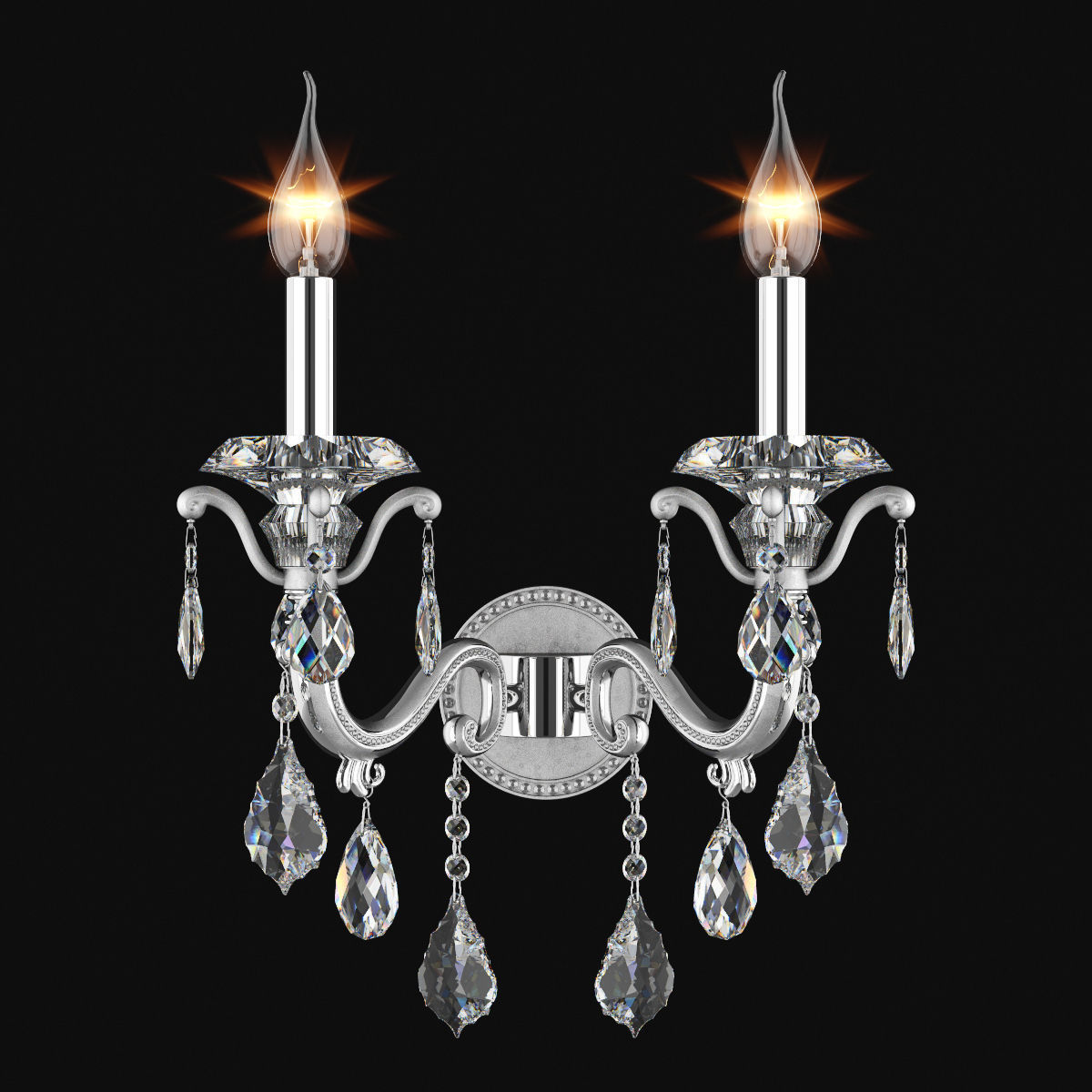 788 Lusso Osgona Collection of Classical Lamps Silver _29
