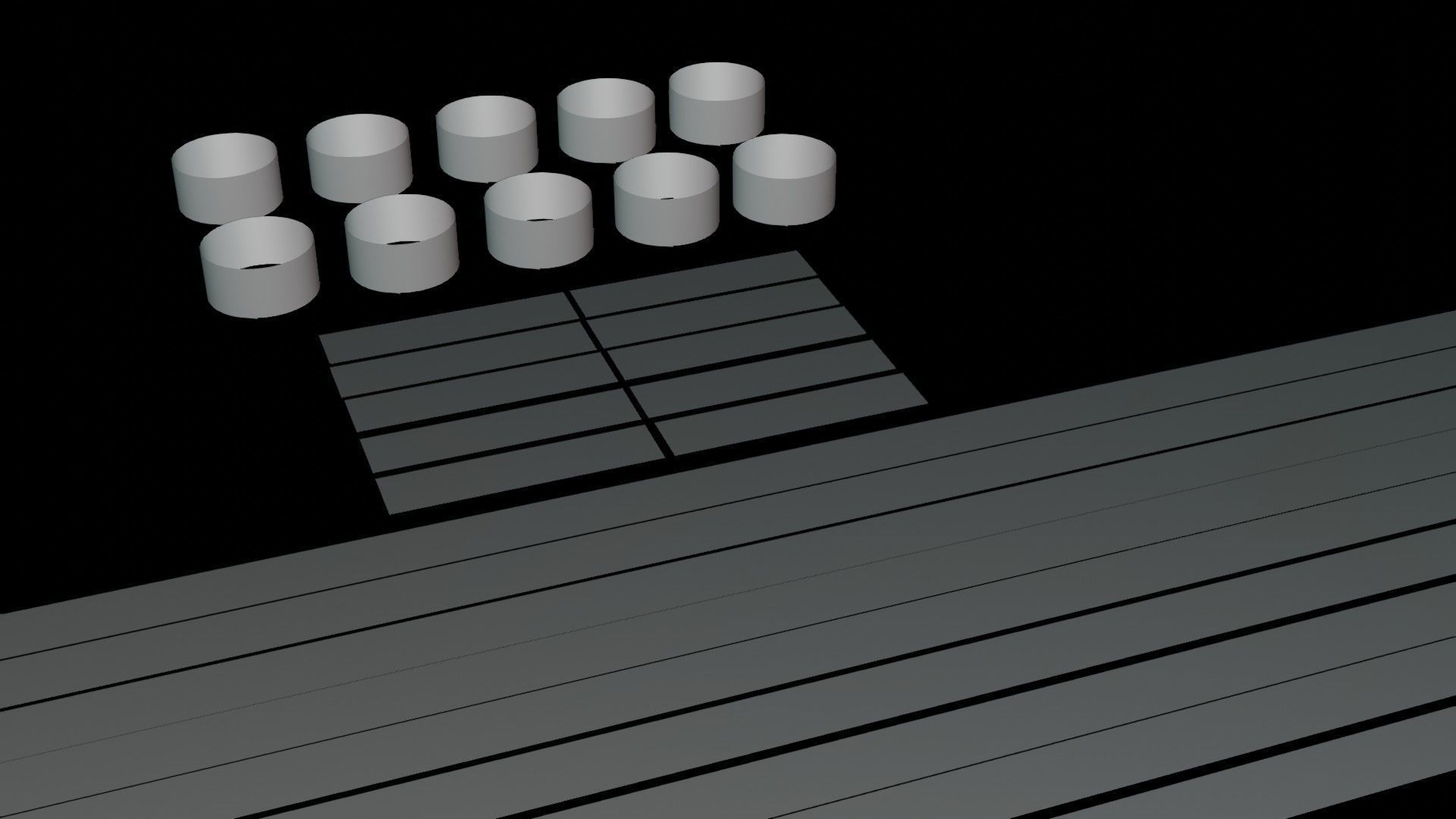 10 Lace Borders and Trims Materials Textures Low-poly 3D model_12