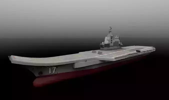 Chinese Aircraft Carrier CV-17 Shandong