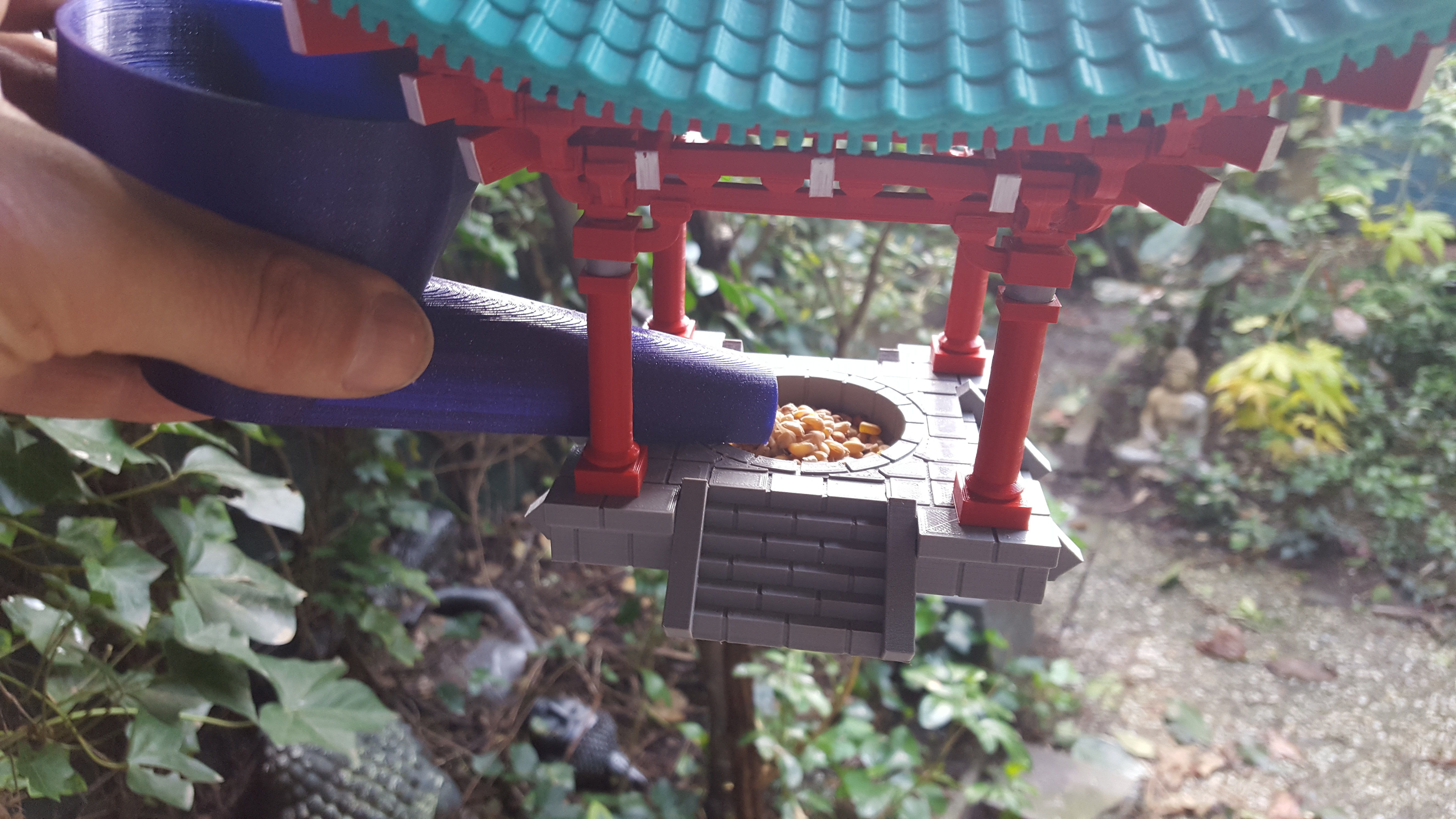 Bird Seed Dispenser Free 3D print model_2