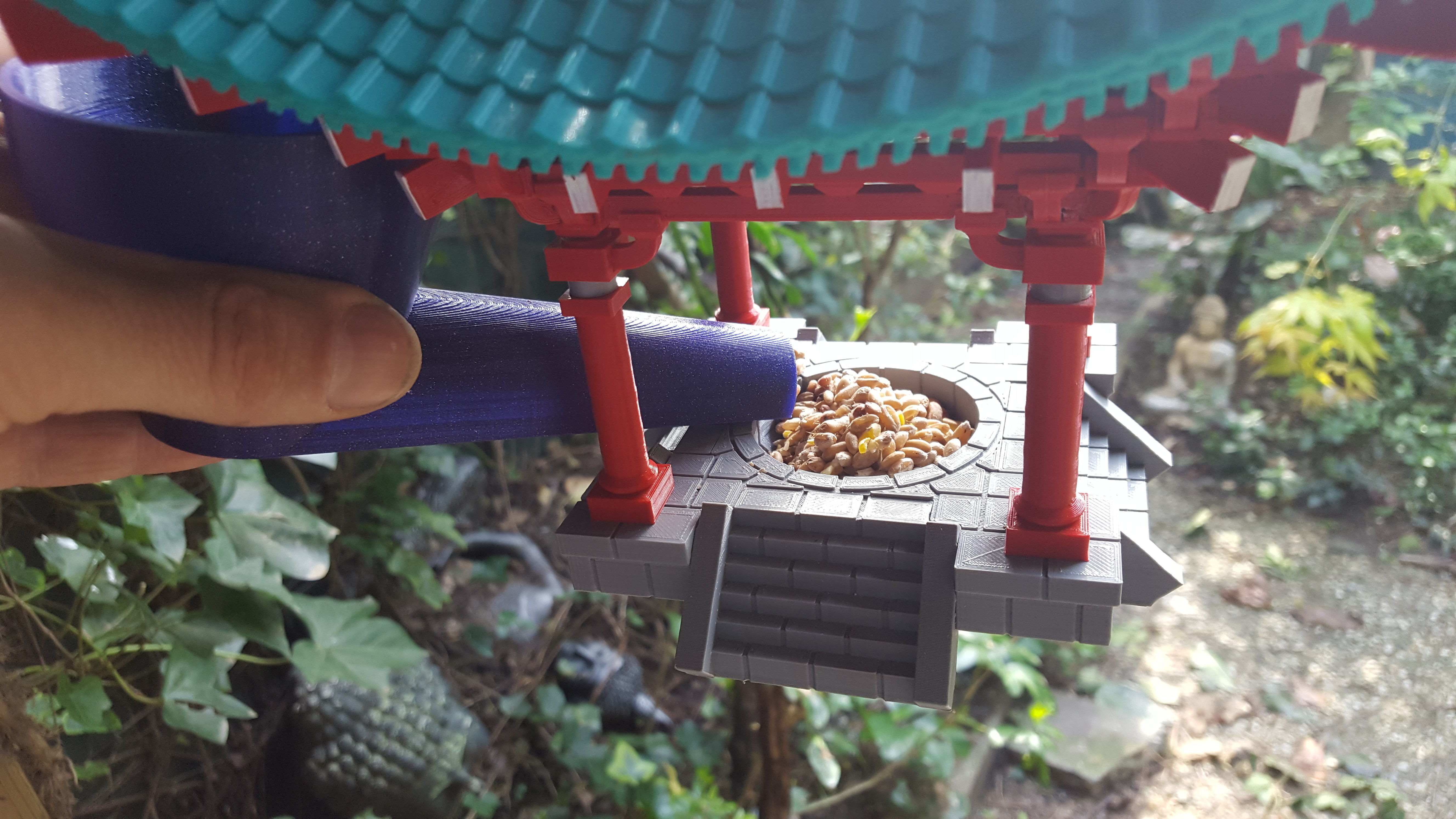 Bird Seed Dispenser Free 3D print model_4