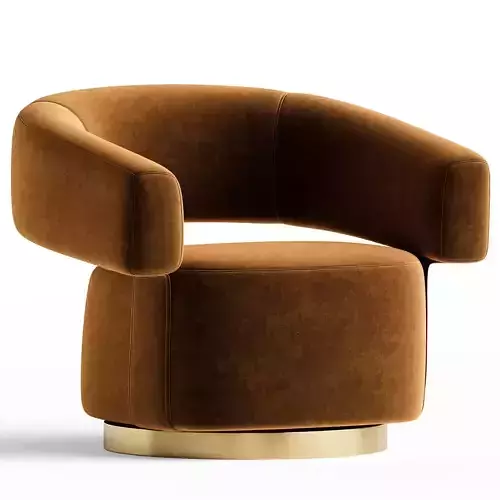 River Velvet Accent Chair