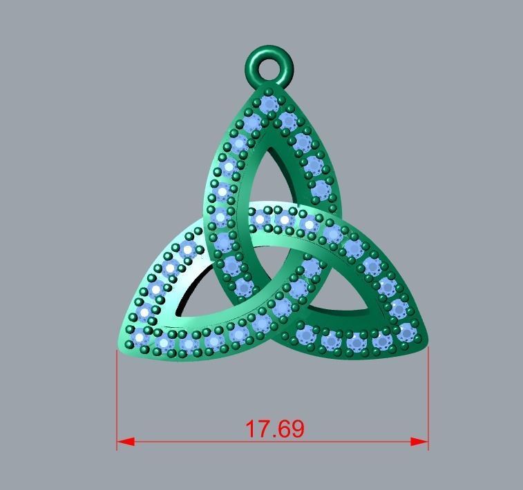 pendant 3D print model_7