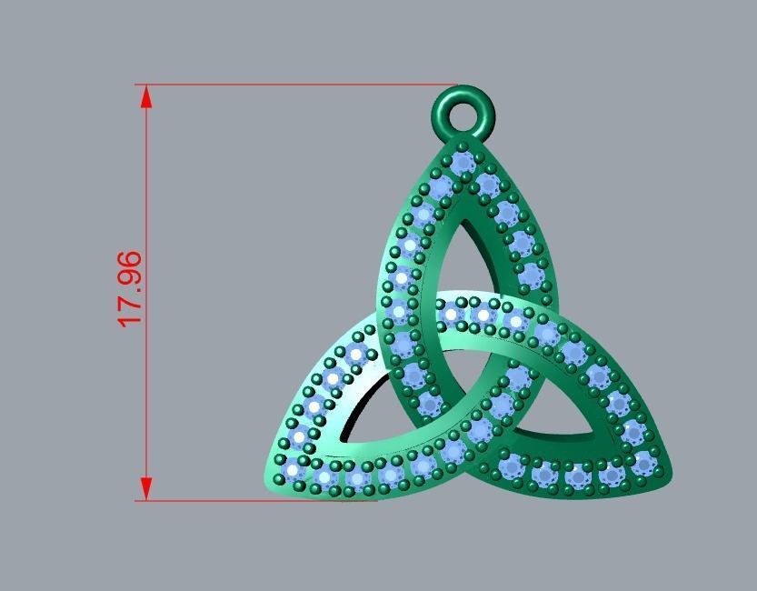pendant 3D print model_6