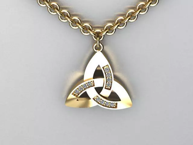 pendant 3D print model_0