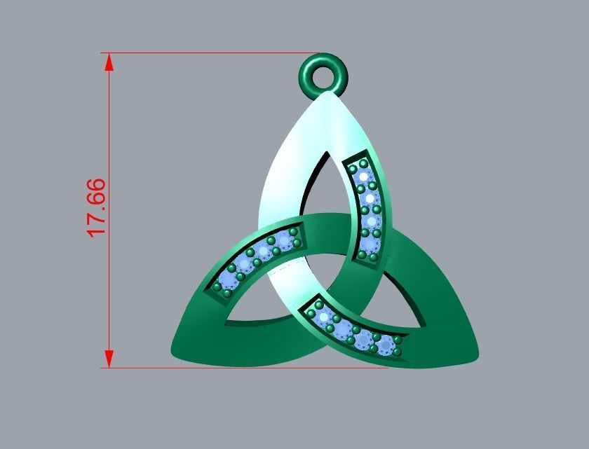 pendant 3D print model_6