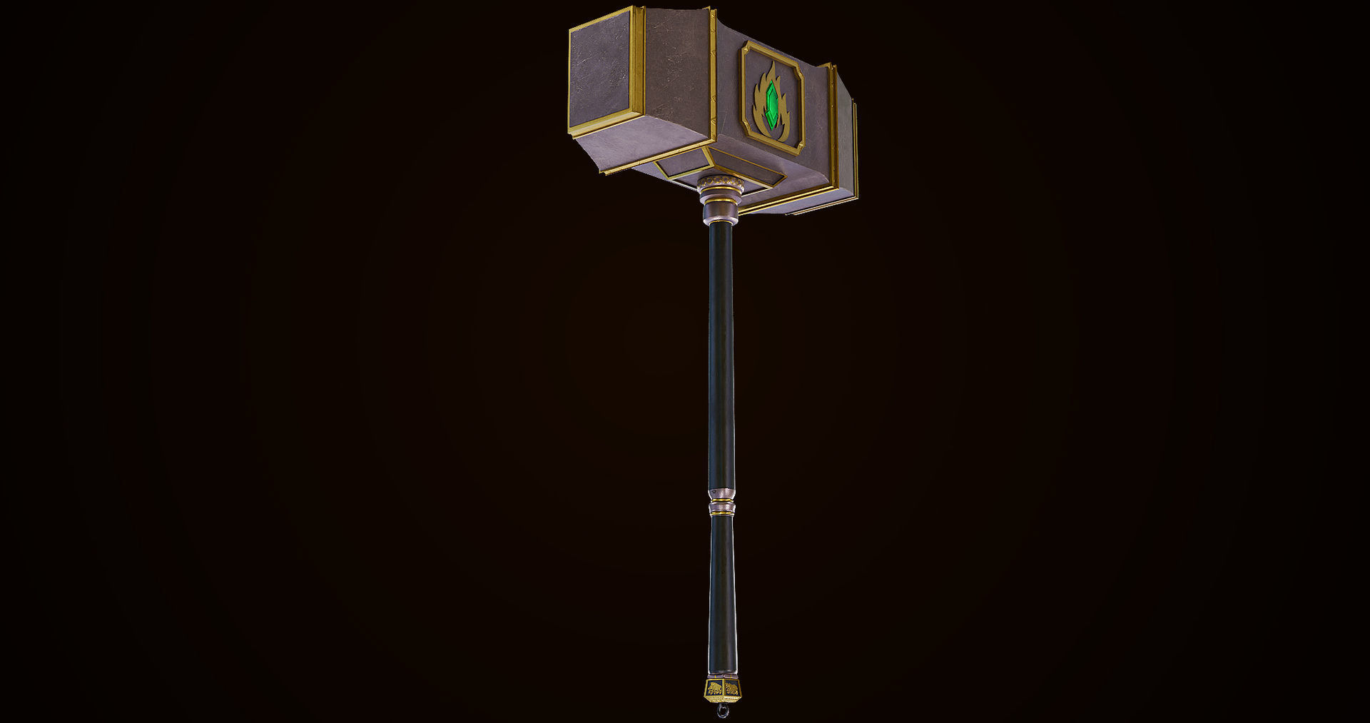 5 Battle Hammers Collection All PBR Unity UE Textures Included _12