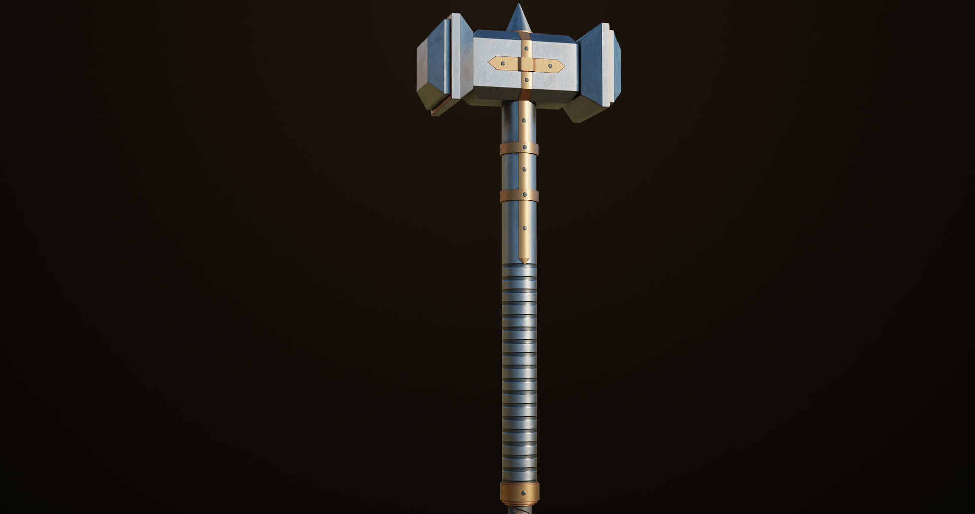 5 Battle Hammers Collection All PBR Unity UE Textures Included _24