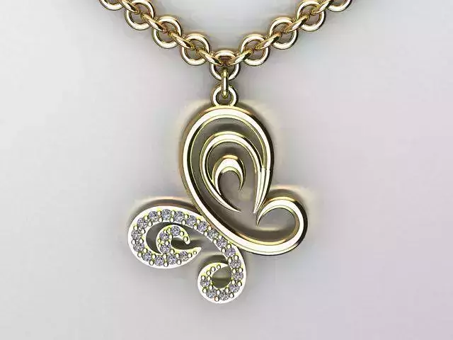 butterfly pendant