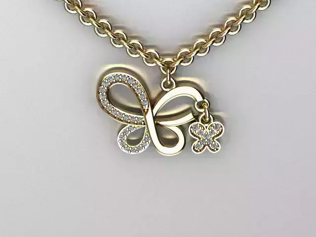 butterfly pendant