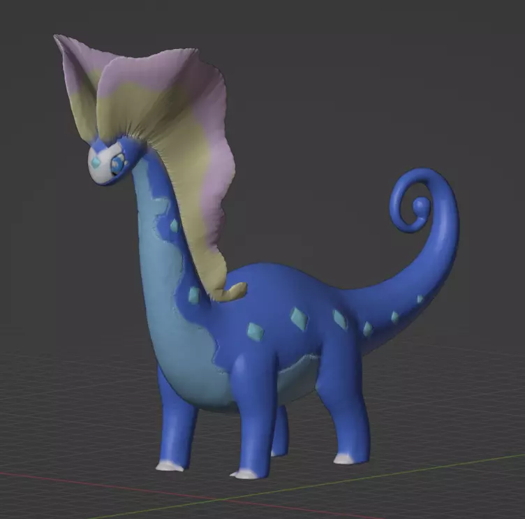 Aurorus 3D print model