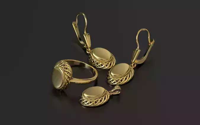 Braid set 3D print model