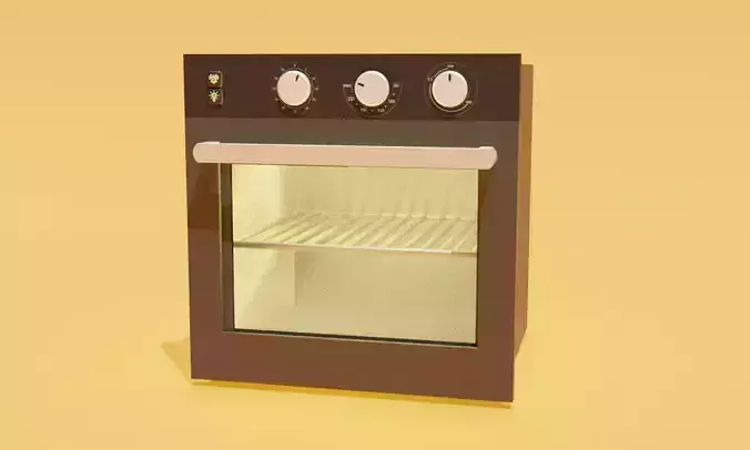 Cartoon Oven