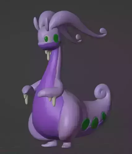 Goodra 3D print model