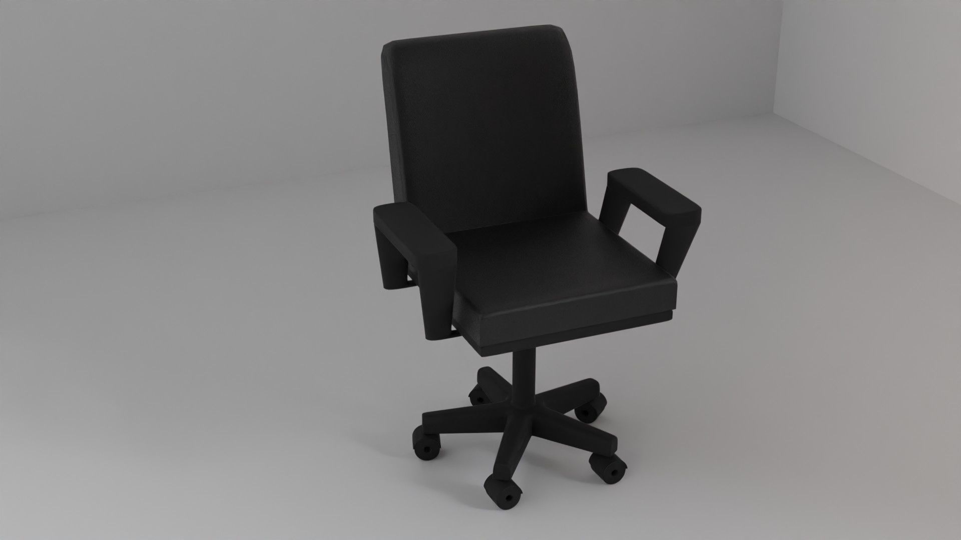 office chair Free low-poly 3D model_1