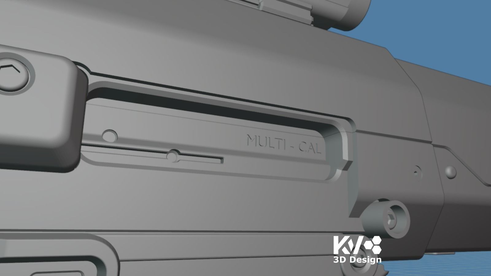 KV-Oblivion Jacks Rifle - Full Size 3D print model_13