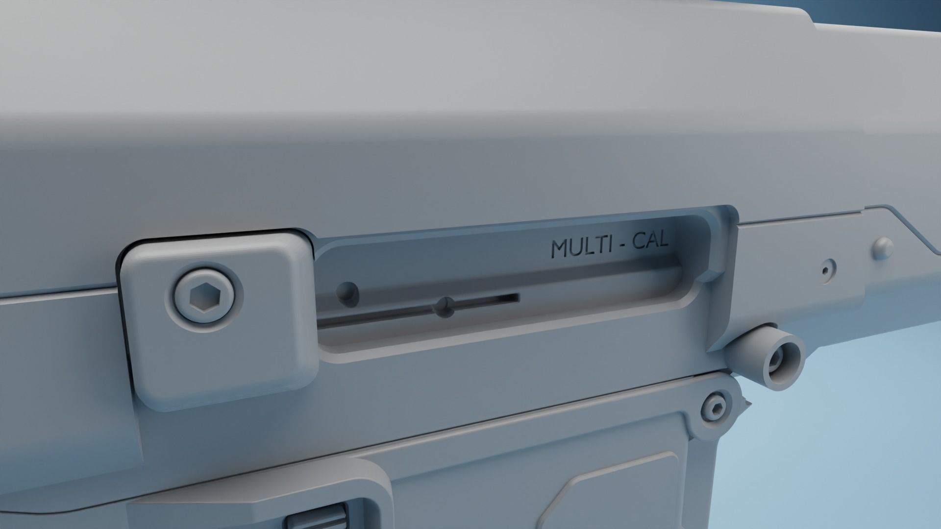 KV-Oblivion Jacks Rifle - Full Size 3D print model_5