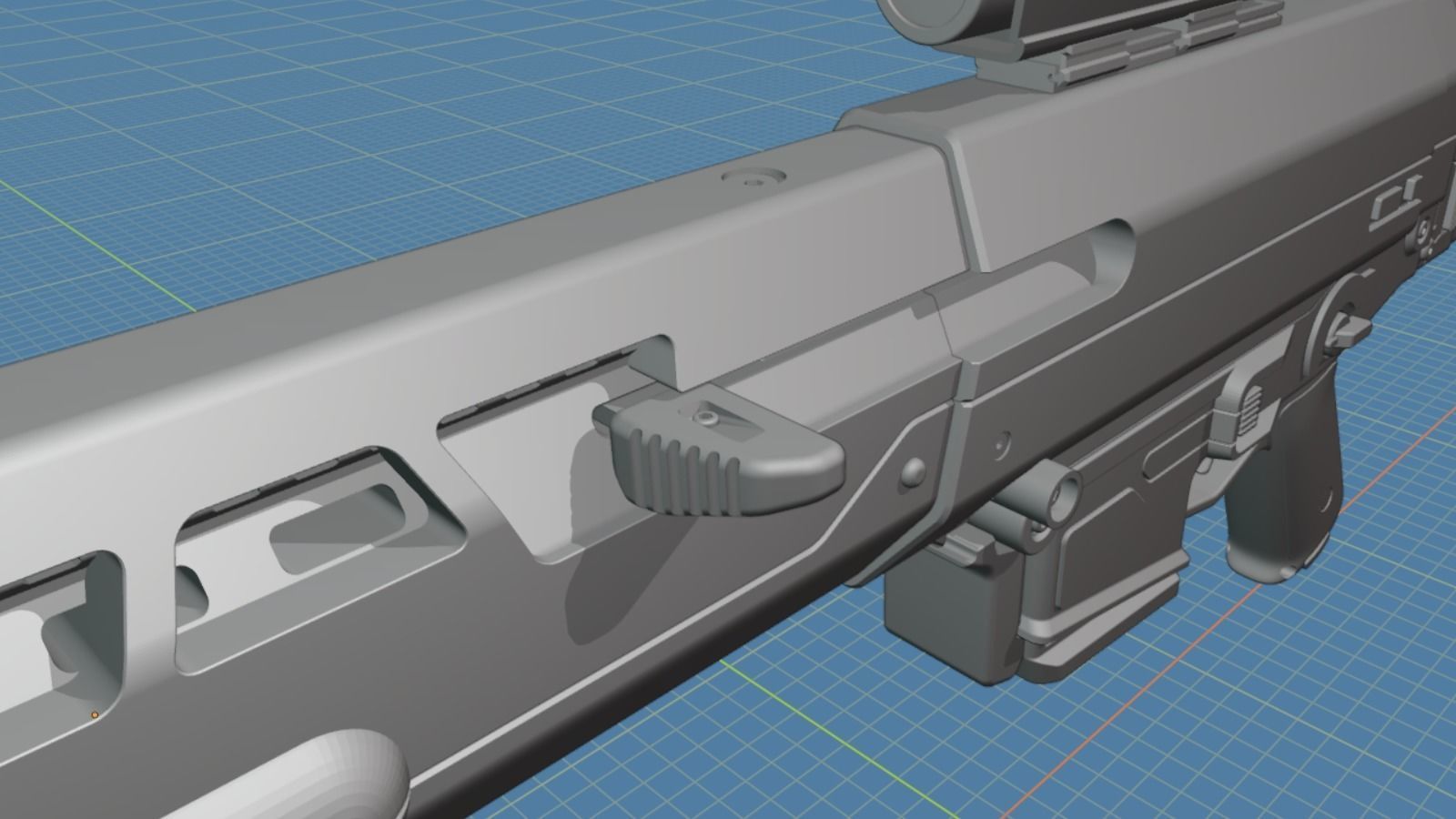 KV-Oblivion Jacks Rifle - Full Size 3D print model_12