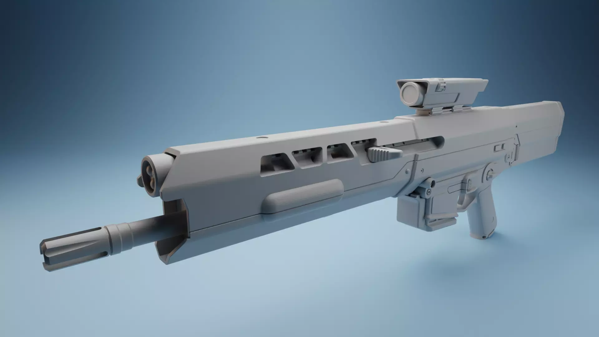 KV-Oblivion Jacks Rifle - Full Size 3D print model_0