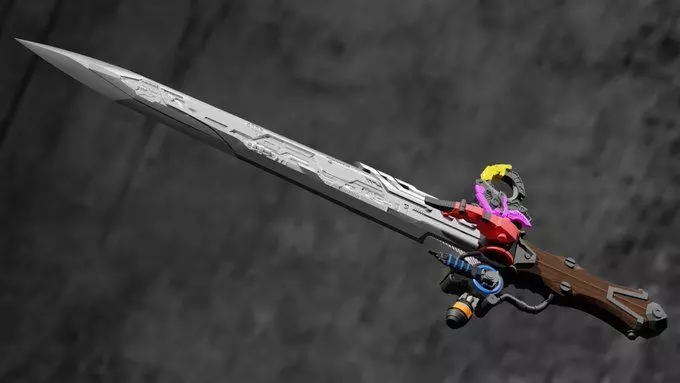 Ohger Calibur  3D print model_0