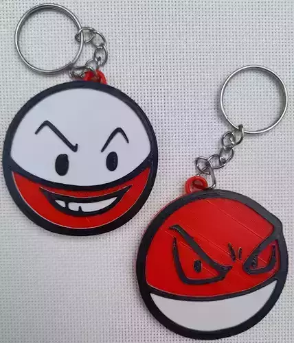 LLAVERO ELECTRODE - VOLTBORD POKEMON 3D print model