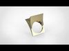 Casual ring 3D print model_1
