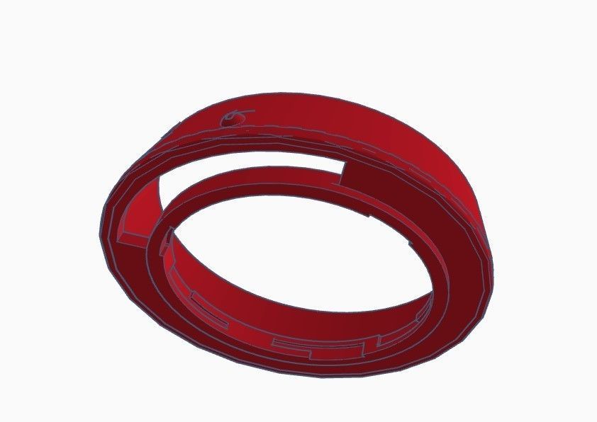 Mamiya 7 or 7II 65mm lens hood 3D print model_1