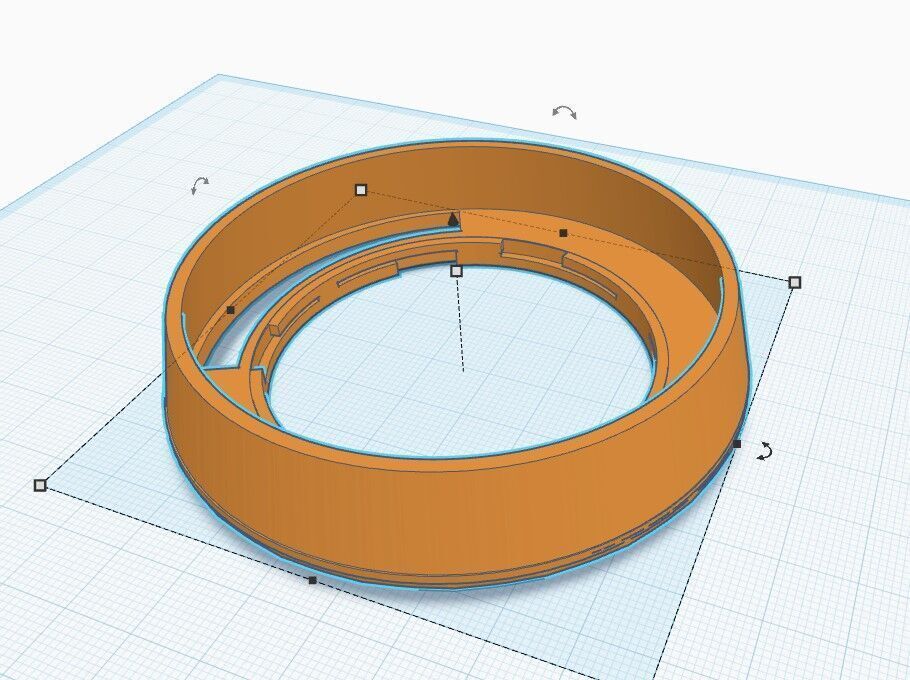 Mamiya 7 or 7II 65mm lens hood 3D print model_3