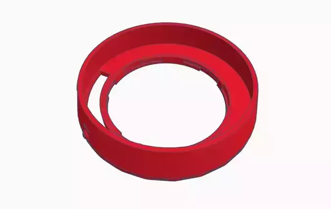 Mamiya 7 or 7II 65mm lens hood 3D print model