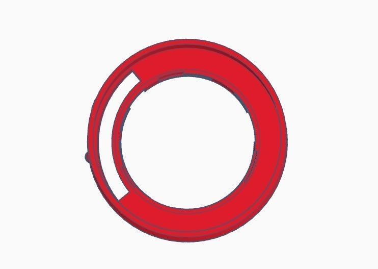 Mamiya 7 or 7II 65mm lens hood 3D print model_2