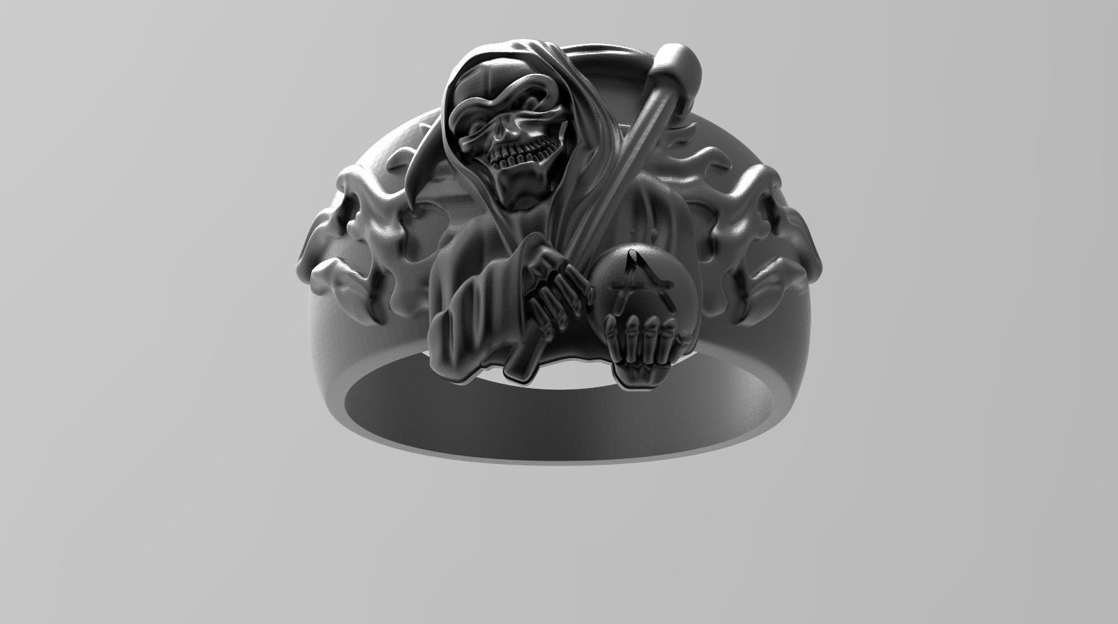 reaper ring  3D print model_1