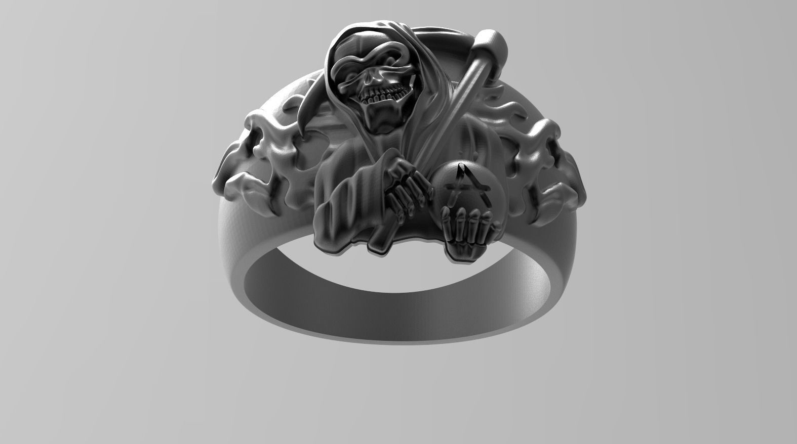 reaper ring  3D print model_4