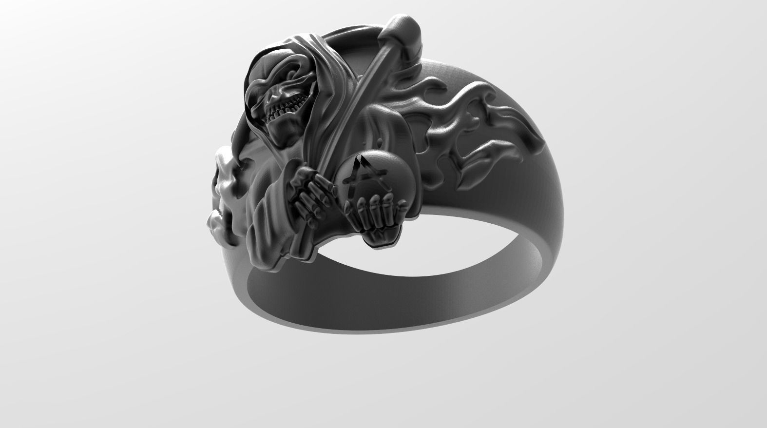 reaper ring  3D print model_3