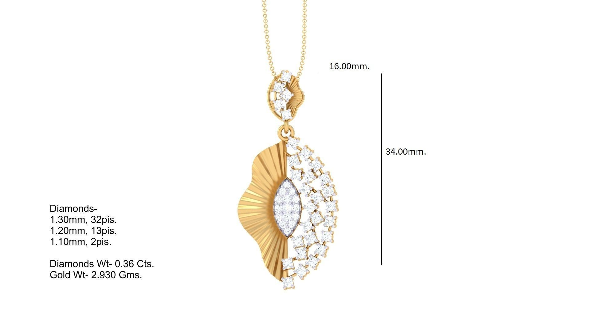 Cocktail Diamond Pendant 3dm stl obj gltf glb 3mf renders detail 3D print model_4