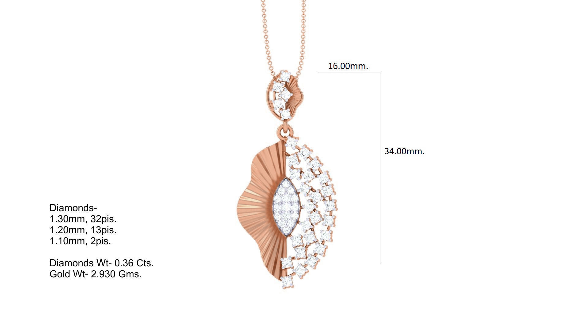 Cocktail Diamond Pendant 3dm stl obj gltf glb 3mf renders detail 3D print model_6