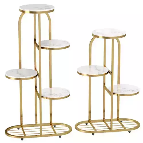 ROUND PLANT TABLE Free 3D model