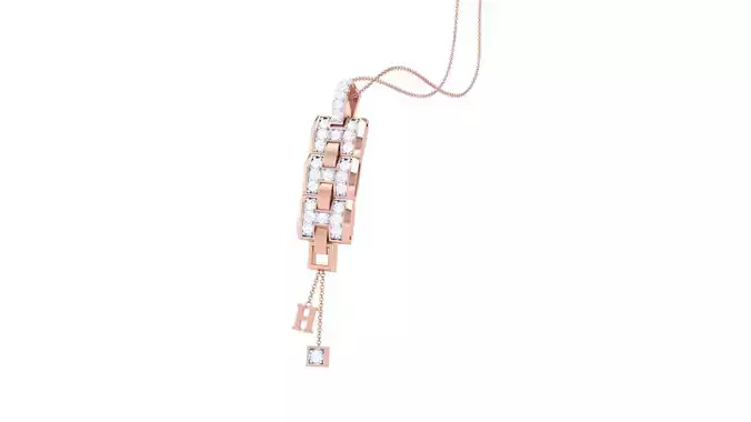 HO Cocktail Diamond Pendant 3dm stl obj gltf glb 3mf renders
