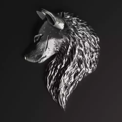 Wolf pendant