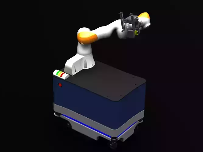 MiR Enclosed KUKA Robot Mount