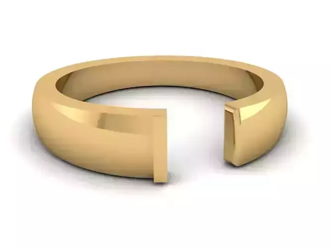 Jewelry Alphabet Ring I 3D print model