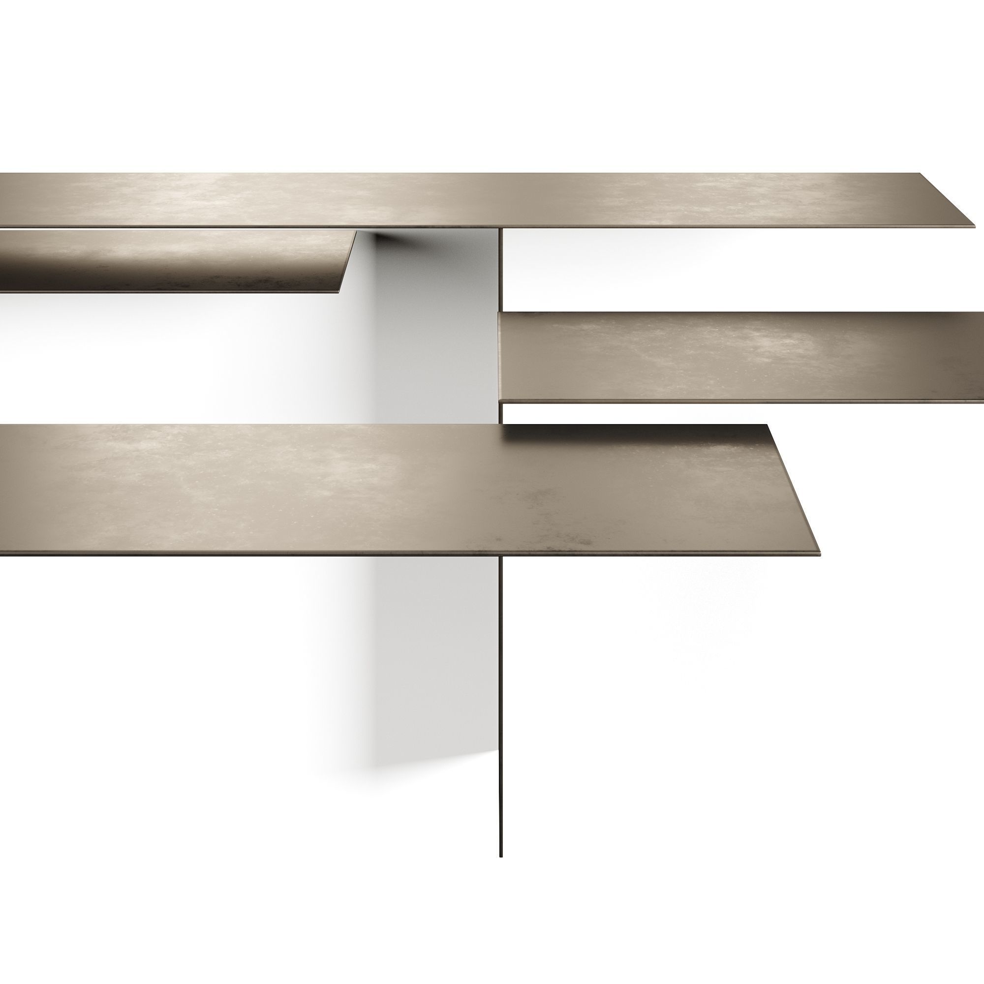 Cattelan Tee Console Low-poly 3D model_4