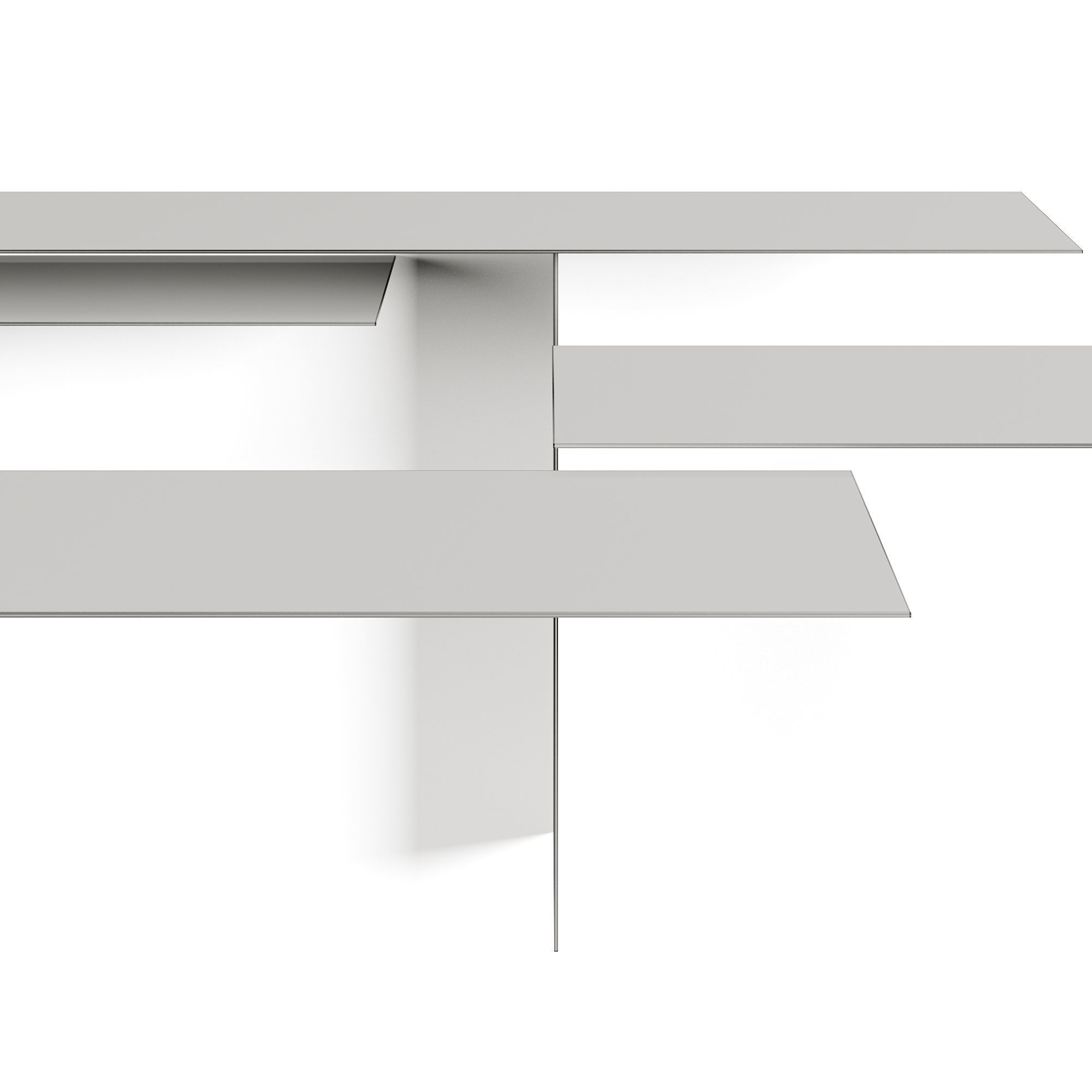 Cattelan Tee Console Low-poly 3D model_5