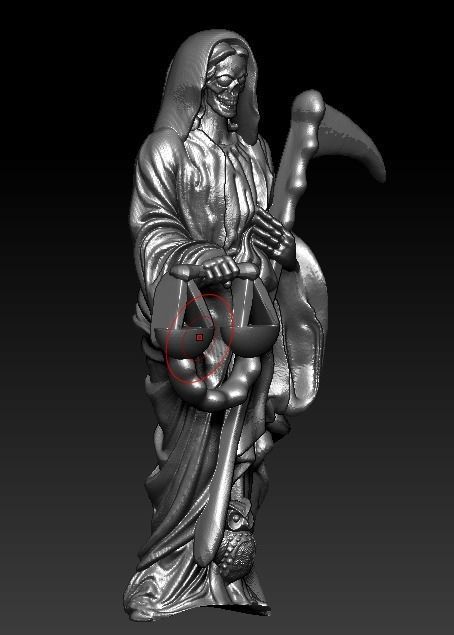 Holy death  3D print model_3