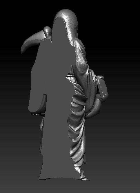 Holy death  3D print model_4