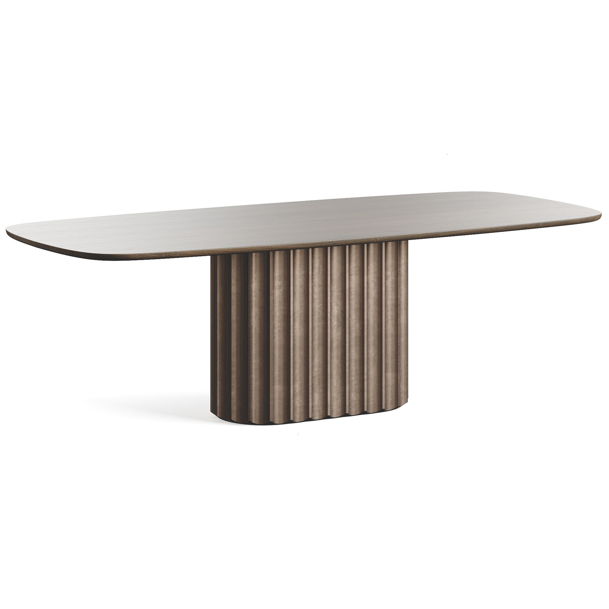 Bonaldo Dorian Dinner Table Low-poly 3D model_3