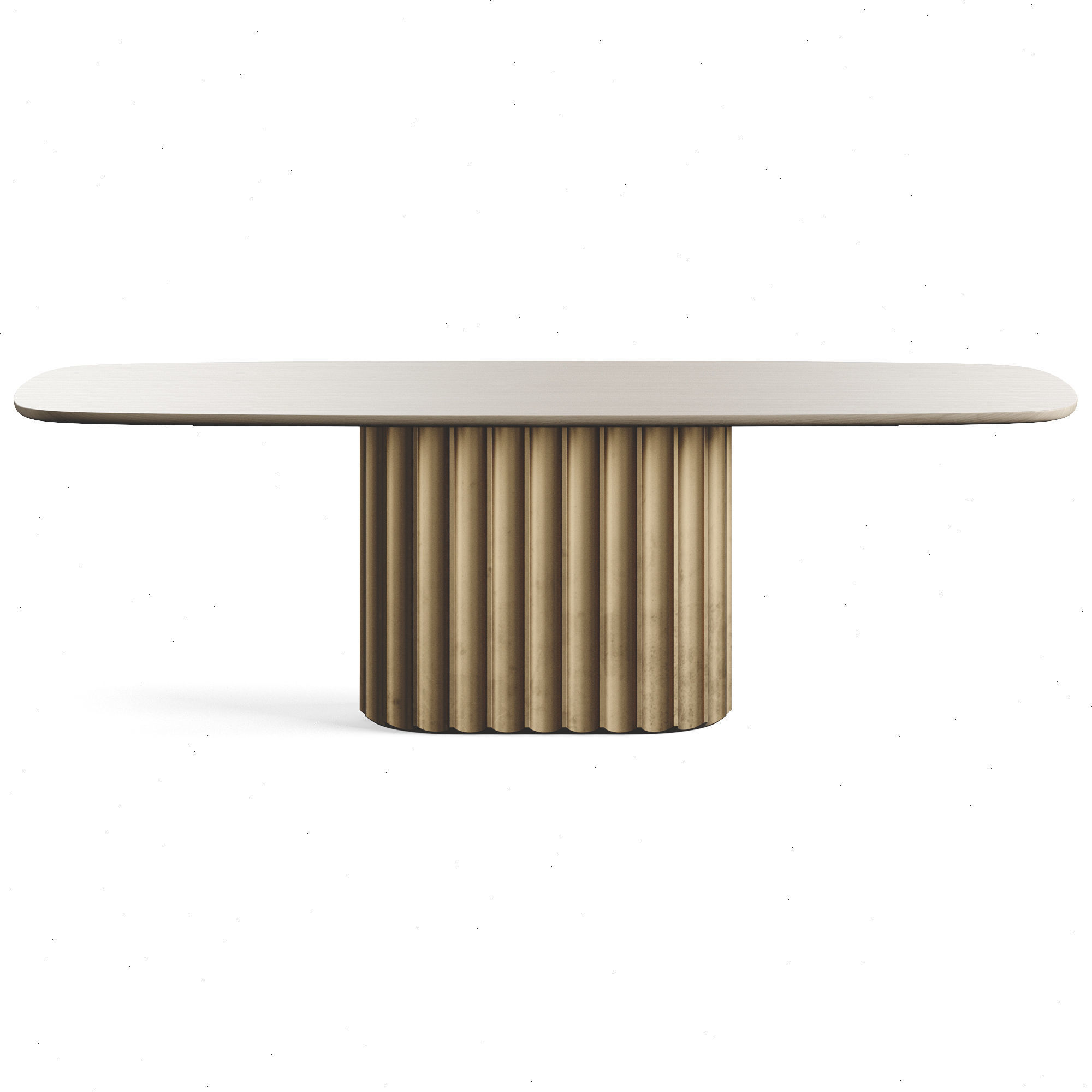 Bonaldo Dorian Dinner Table Low-poly 3D model_1