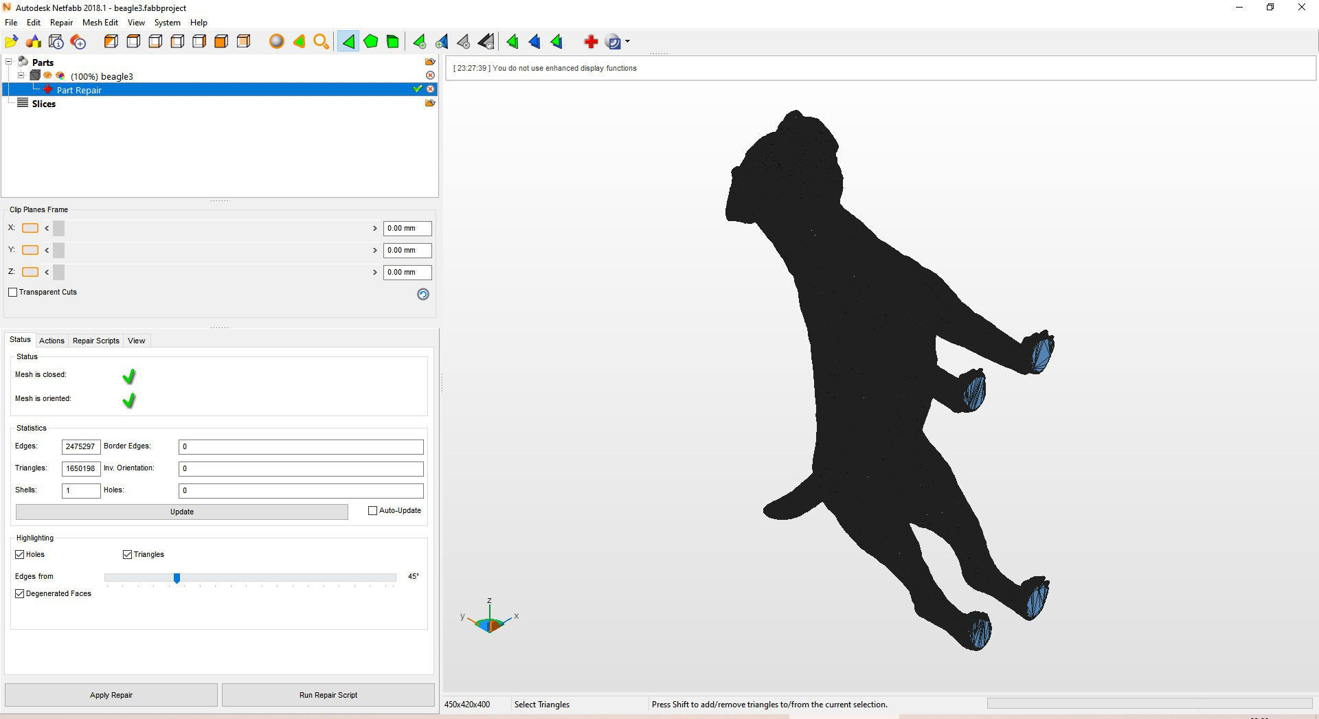 Border terrier 3D print model_12
