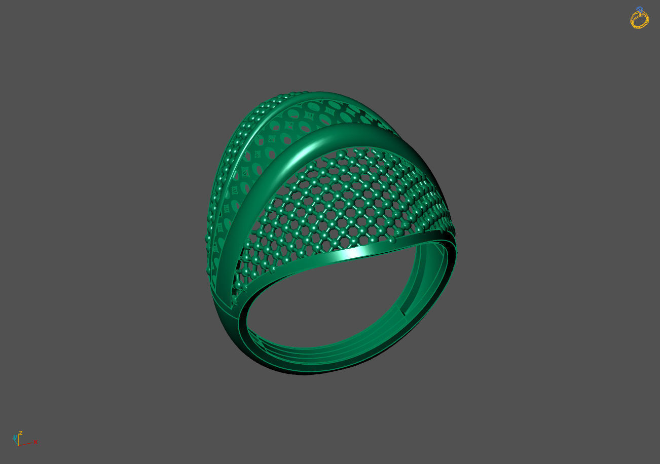 Plain Ring Women Ready STL 3DM Models Womens Rings 3D models 3D print model_4
