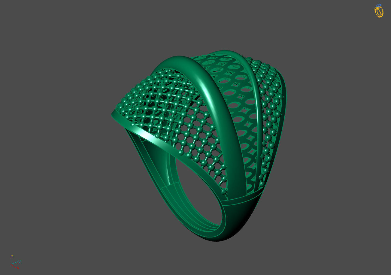 Plain Ring Women Ready STL 3DM Models Womens Rings 3D models 3D print model_3