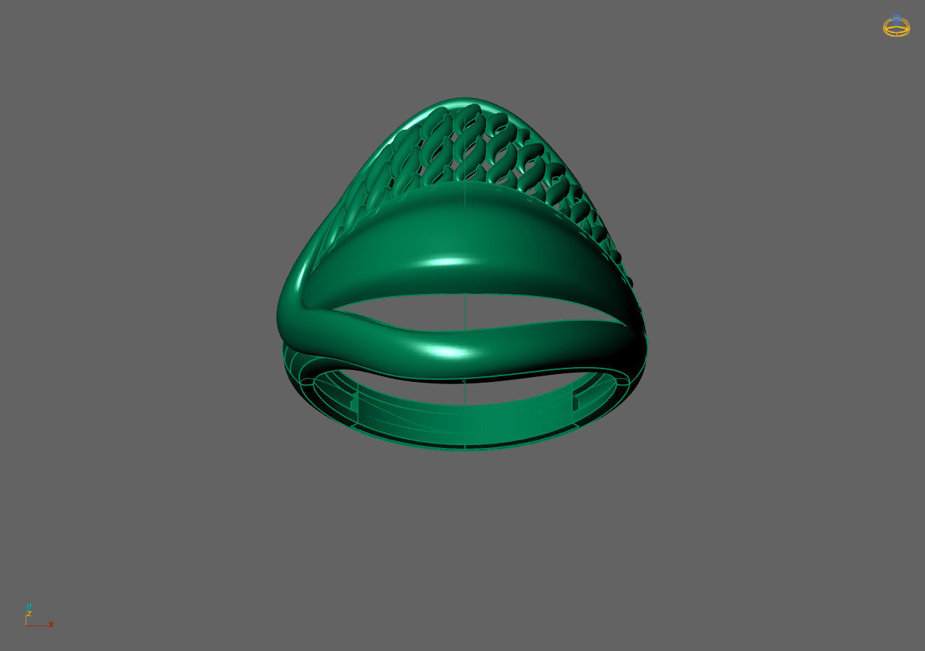 Plain Ring Women Ready STL 3DM Models Womens Rings 3D models 3D print model_2